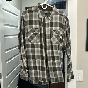 Men’s Green Flannel